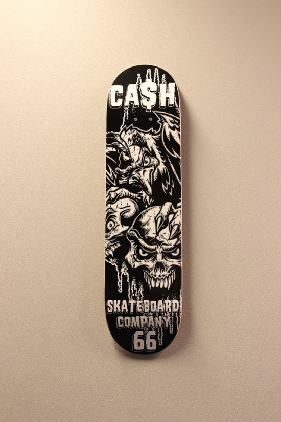 Cash skateboards "Crow"