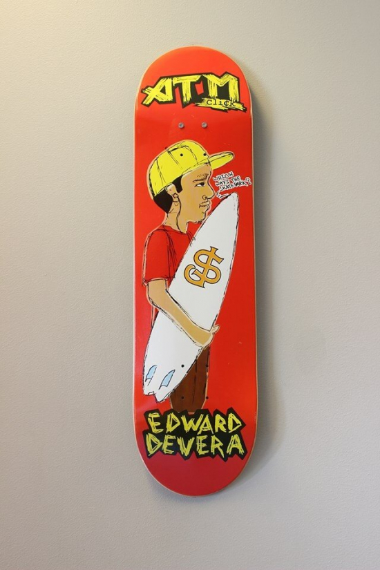 ATM Skateboards "Edward Devera" 8,25