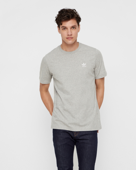 Adidas Essential T-shirt - Regular fit - Grå