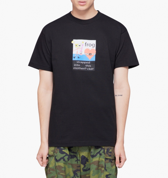 Frog Skateboards Strapped In Tee