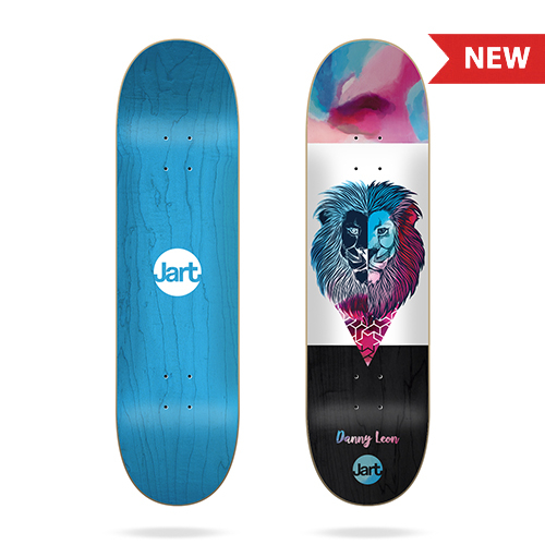 Jart Cut Off Leon skateboard deck