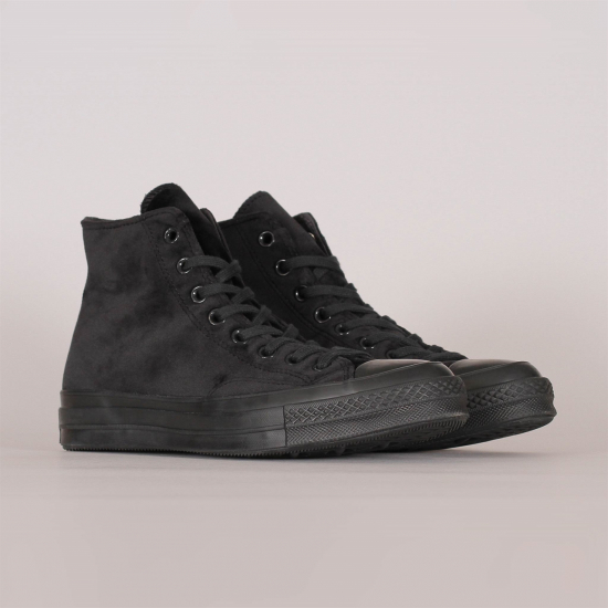 Converse Chuck 70 Velvet Hi Black Black