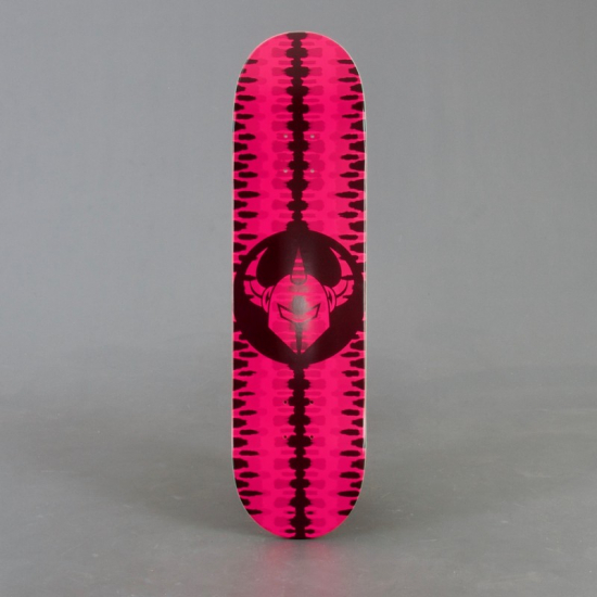 Darkstar  Skateboard Badge RHM Neon Pink 8.25
