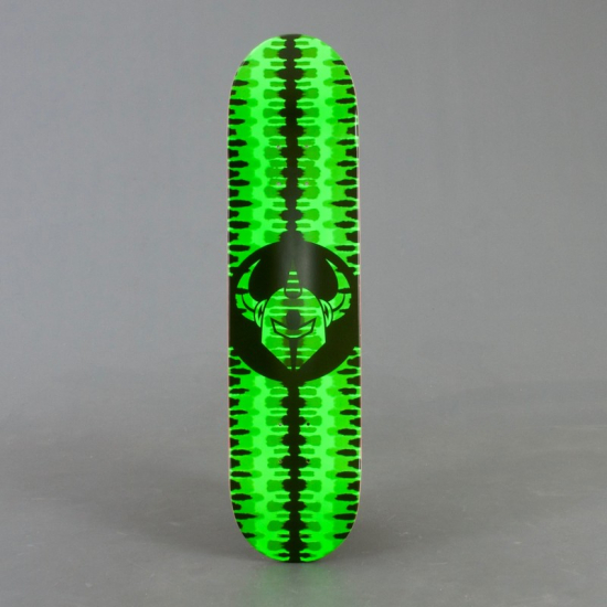 Darkstar  Skateboard Badge RHM Neon Green 7.8