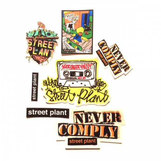 Street Plant  ”Sticker Pack” 7-pack