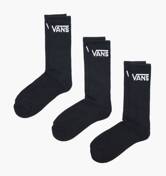 Vans Classic Crew Socks 6,5-9 3Pk