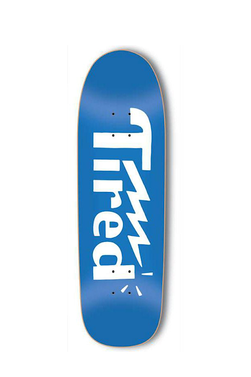 Tired Skateboards  Logo One on Sigar 