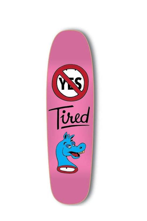Tired Skateboards  Three For One on Chuck 