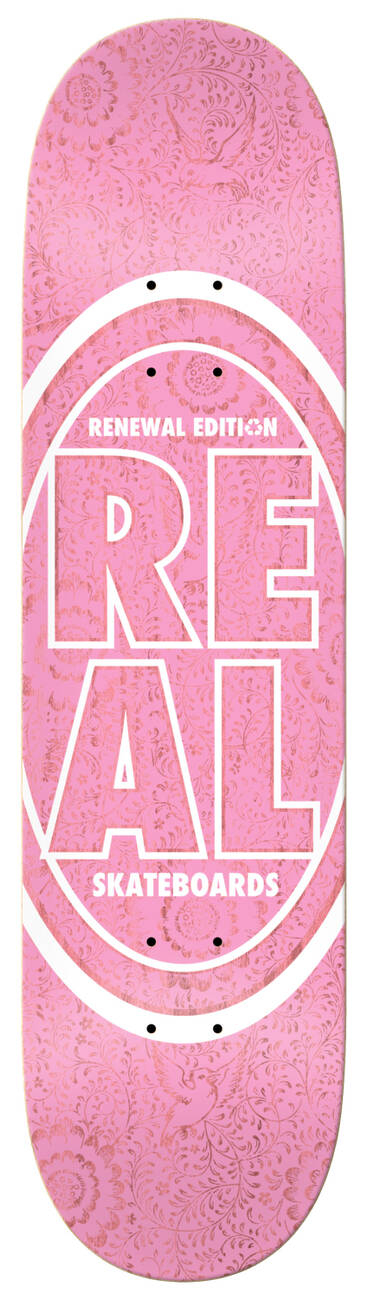 Real Stacked Floral Renewals Skateboard Deck
