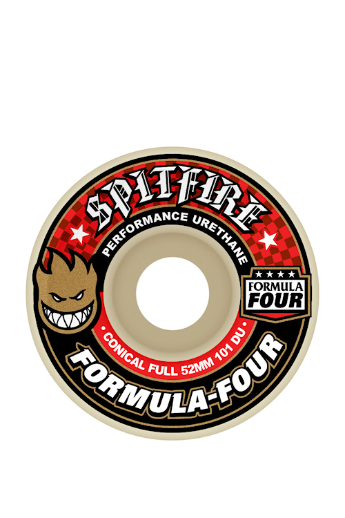 Spitfire Wheels   Conical Full Formula Four 101 Duro 