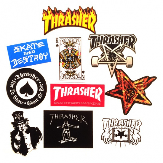 Thrasher  ”Sticker Pack” 10-pack