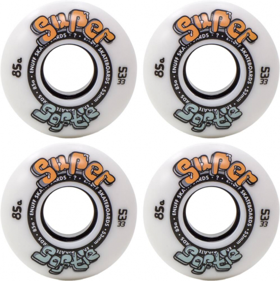 Enuff Super Softies Skateboard Hjul 4-Pack