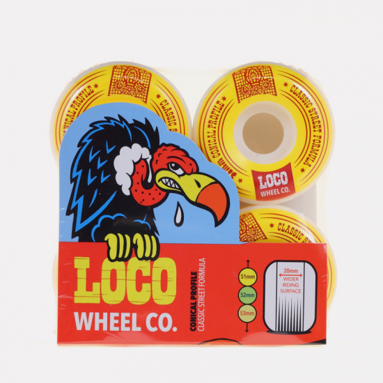 Loco Wheel Co Conical Classic Street Formula 101a - 51 mm
