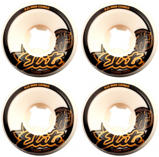 Oj Wheels OJ's Elite Combo 101A Skateboard hjul 4-Pack