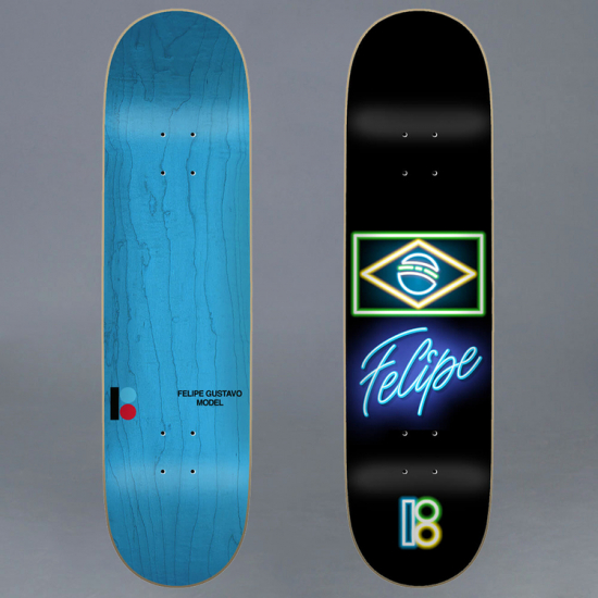 Plan B Neon Felipe 7.75 Skateboard Deck