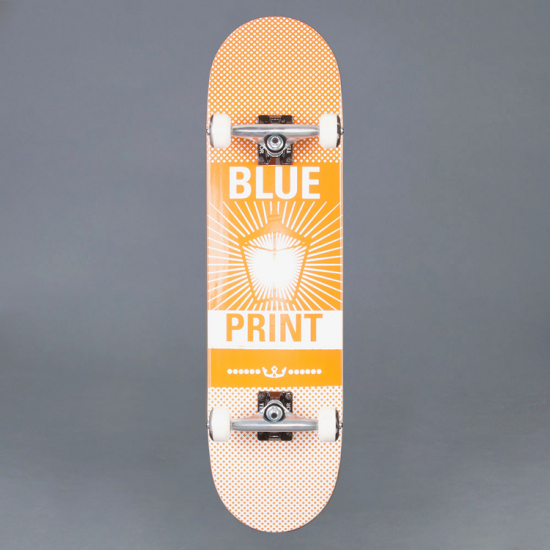 Blueprint Pachinko Orange 8.25" Komplett Skateboard