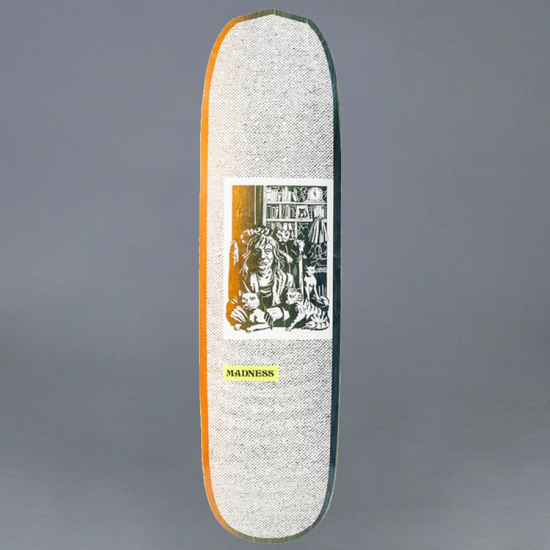 Madness Skateboards Madness Desiree Orange / Green 8.375 Skateboard Deck