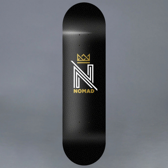 Nomad Skateboards Nomad OG Logo Black 8" Skateboard Deck