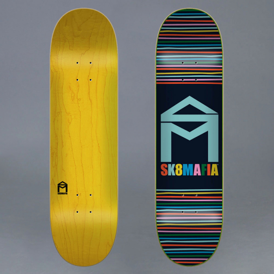 Sk8 Mafia Sk8mafia House Logo Yarn 7.75 Skateboard Deck