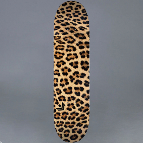 Mini Logo Leopad Fur 7.5" Skateboard Deck