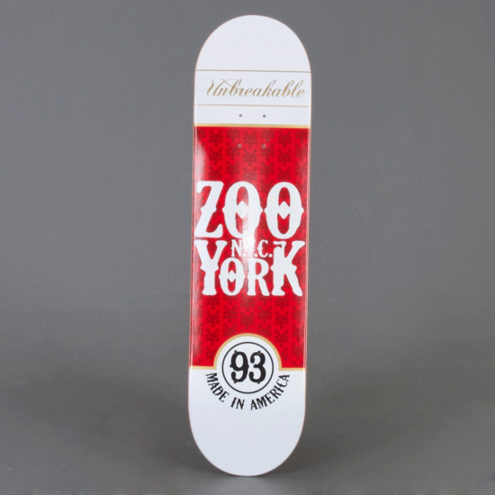 Zoo York Red Label 8" skateboard deck