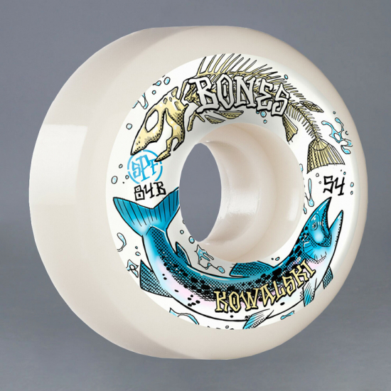 Bones  SPF Kowalski Salmon Spawn 54mm 84B Skateboard Hjul