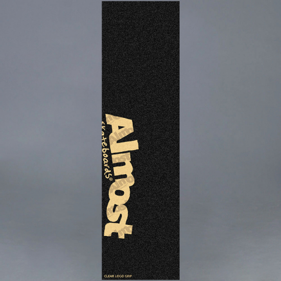 Almost  Clear Logo 9" Skateboard Griptape