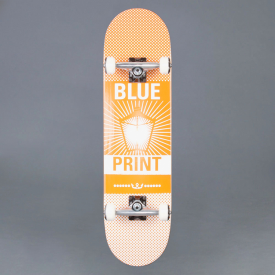 Blueprint  Pachinko Orange 8.25" Komplett Skateboard