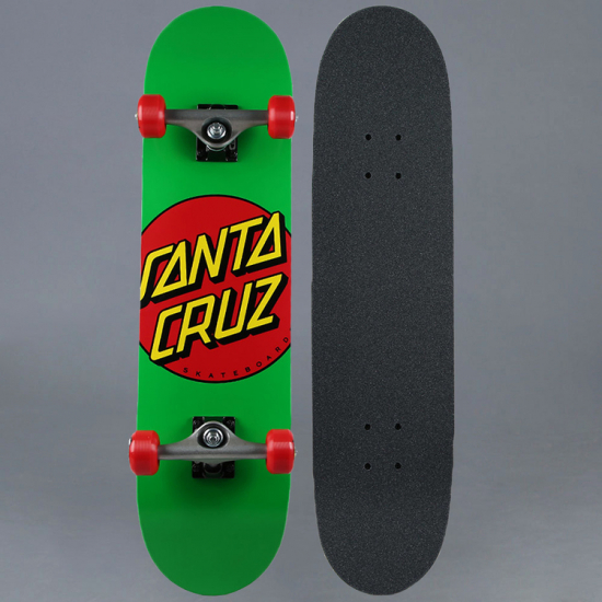 Santa Cruz Classic Dot Green 7.8 Komplett Skateboard