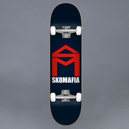 Sk8 Mafia Sk8Mafia House Logo Navy 7.8 Komplett Skateboard
