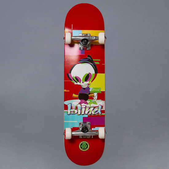 Blind  Reaper Glitch FP Red 7.75" Komplett Skateboard