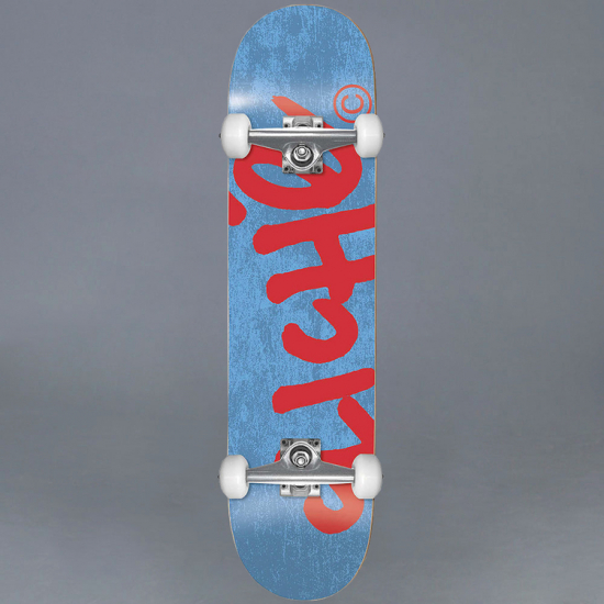 Cliché Cliche Handwritten Blue/Red 7.375 Komplett Skateboard