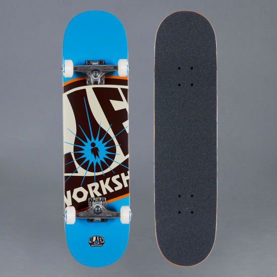 Alien Workshop OG Logo Blue 8.0 Komplett Skateboard