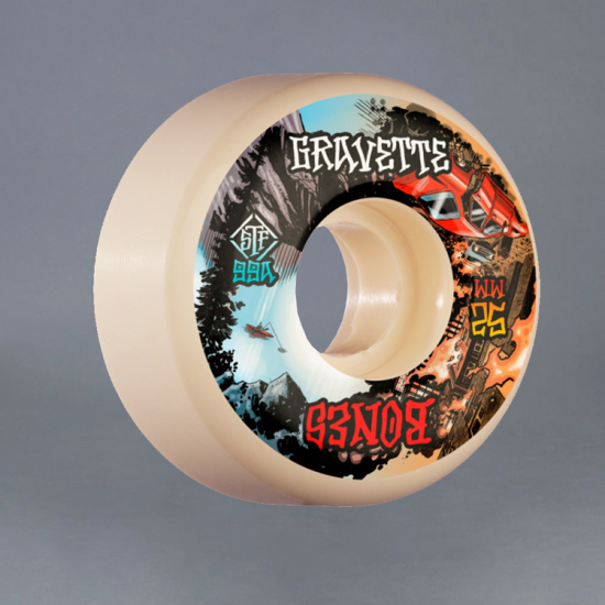 Bones  STF Gravette Heaven & Hell V2 52mm 99A Skateboard Hjul