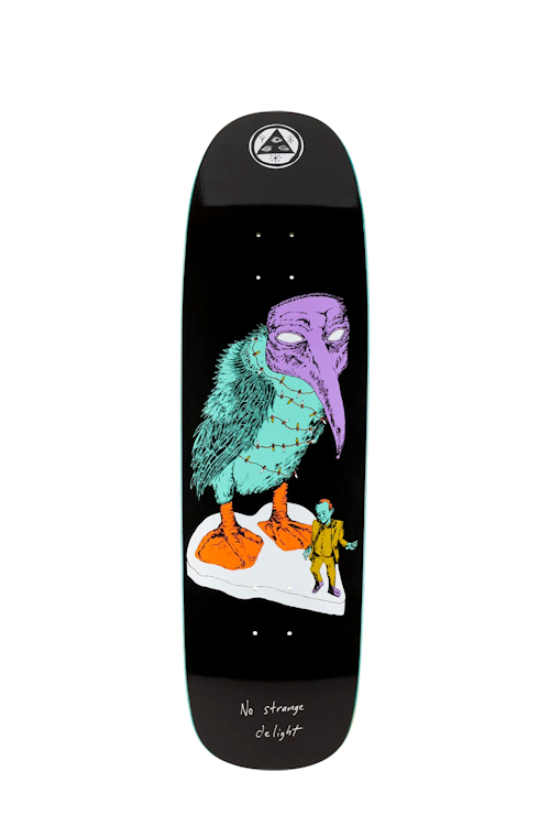 Welcome Skateboards  No Strange Delight on Golem 