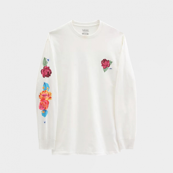 Vans Needlepoint Anaheim Longsleeve Tee Natural