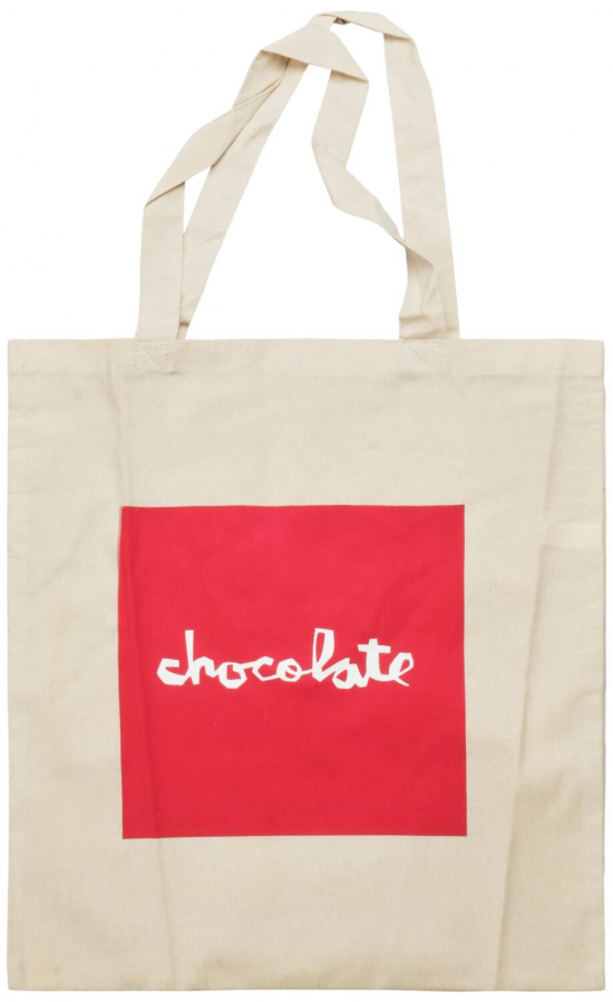 Chocolate Red Square Tote