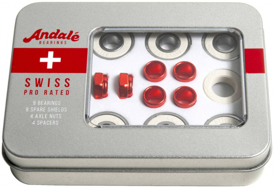 Andale Swiss Tin Box Kullager