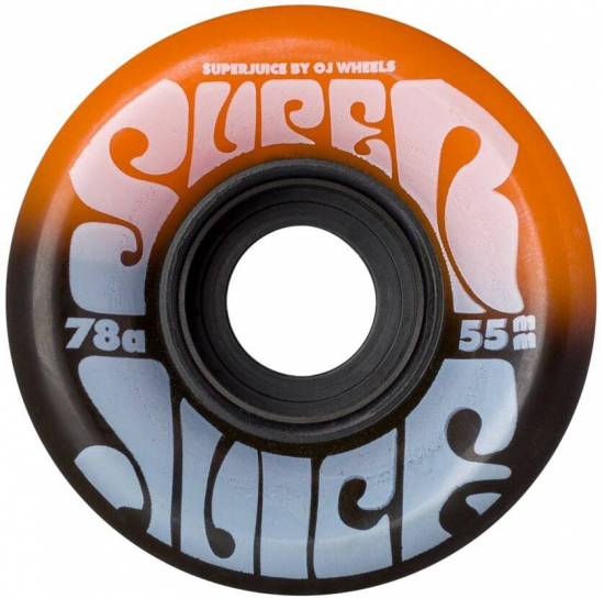 Oj Wheels OJ's Mini Super Juice Orange Svart 78a Skateboard Hjul