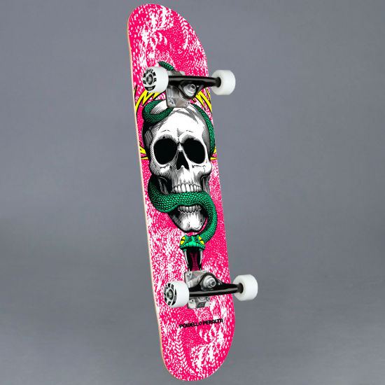 Powell Peralta Skull & Snake 7.75 Pink Komplett Skateboard