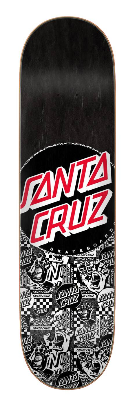 Santa Cruz Flier Collage Skateboard Bräda