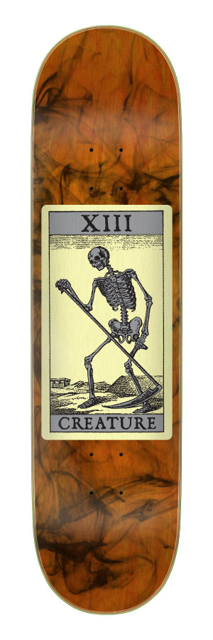 Creature Deathcard 7-Ply Birch Skateboard Bräda