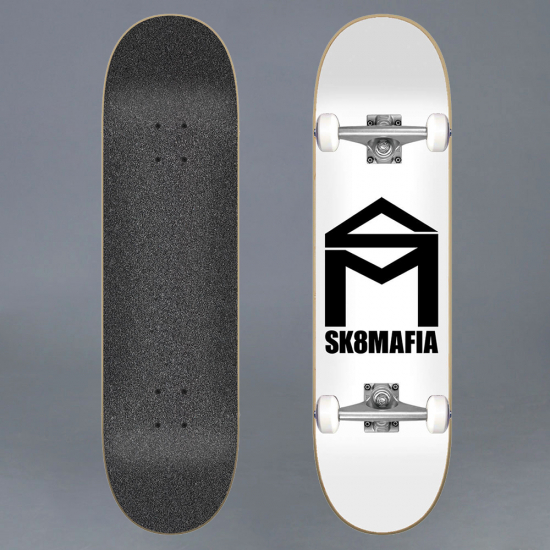 Sk8 Mafia Sk8mafia House Logo White 7.75 Komplett Skateboard