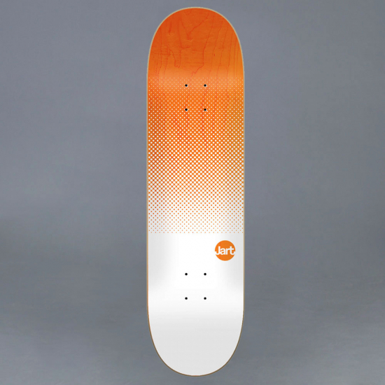 Jart  Halftone Orange 8.75 Skateboard Deck