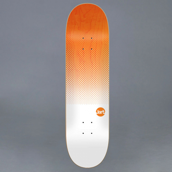 Jart  Halftone Orange 8.5 Skateboard Deck