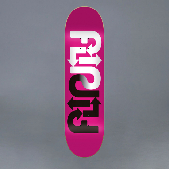 Flip  Team Distortion Pink Skateboard Deck 8"