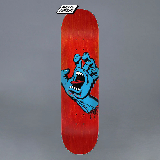 Santa Cruz Screaming Hand 8.0 Skateboard Deck