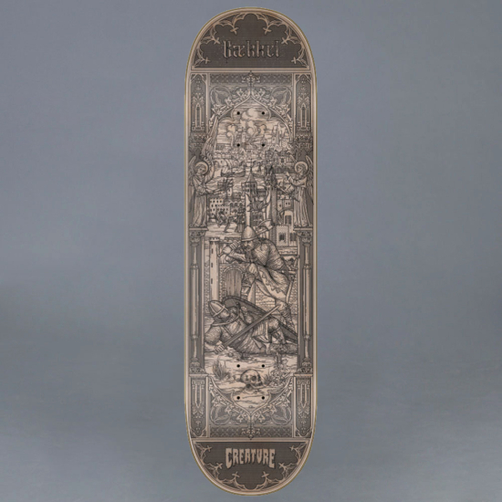 Creature  Baekkel Skirmish 8.6" Skateboard Deck