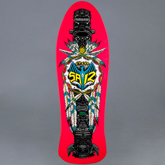Powell  Peralta Steve Saiz Totem 10" Skateboard Deck