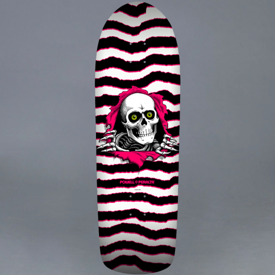 Powell  Peralta Old School Ripper White/Pink 10" Deck